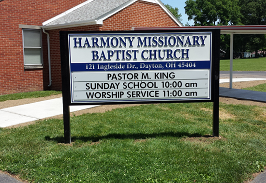 church signage