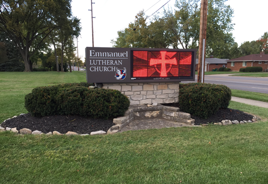 church signage